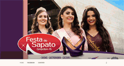 Desktop Screenshot of festadosapato.com.br